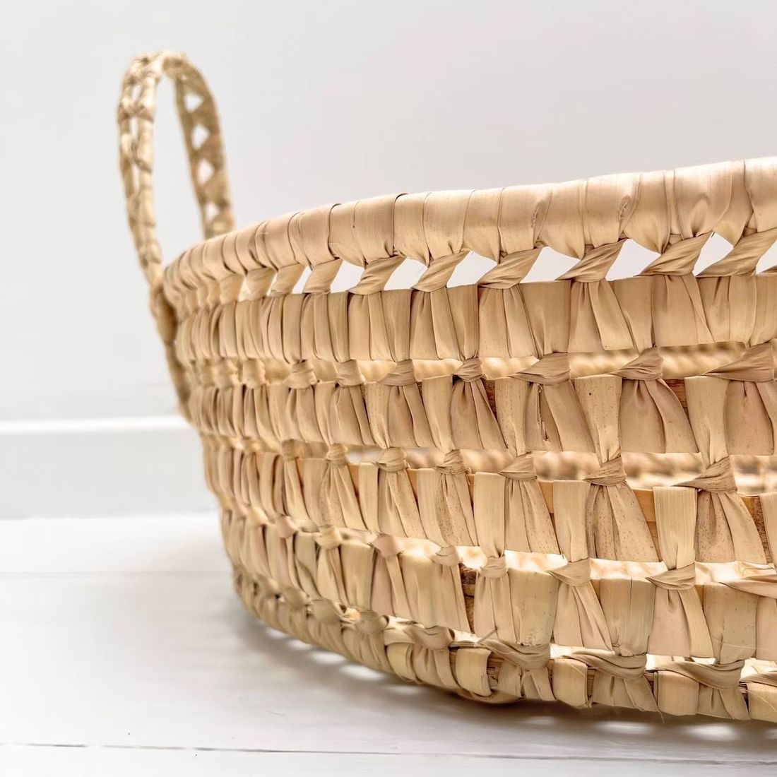 Panier À Langer Osier Ovale Naturel (Home Maison) - Image 2