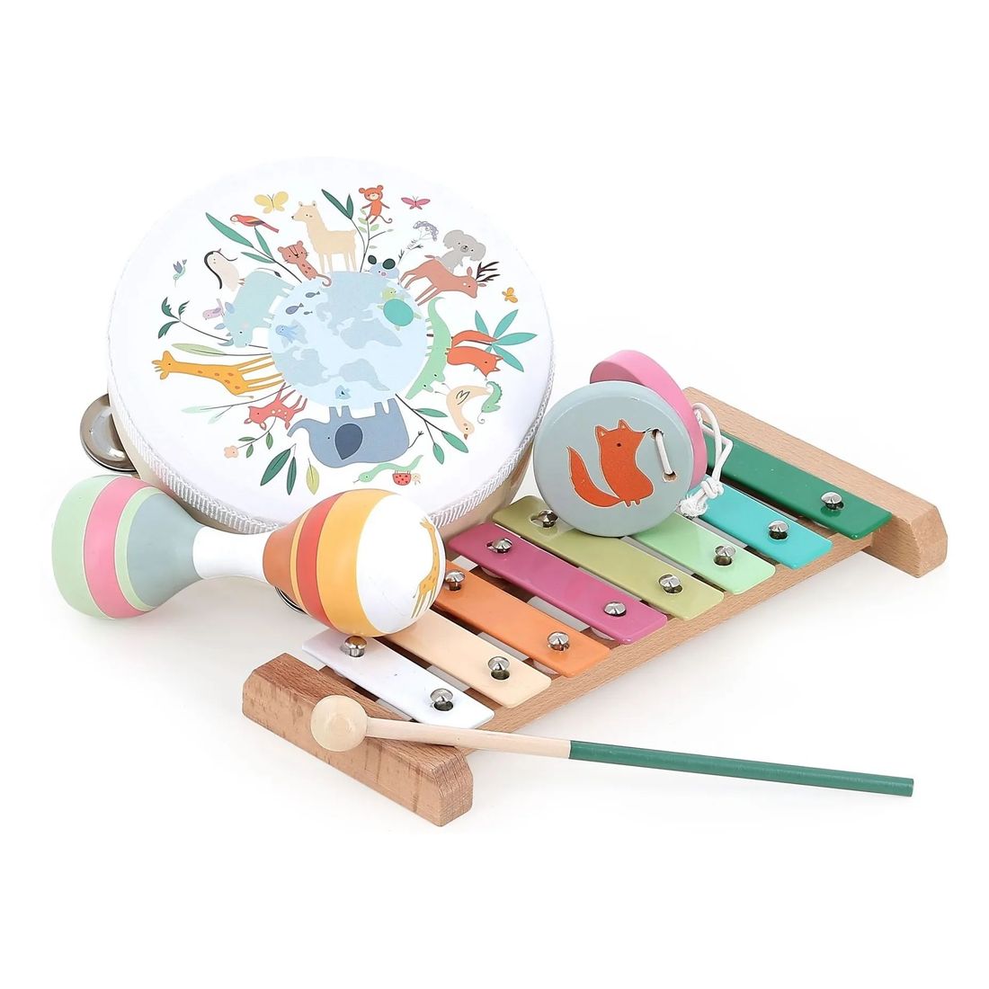 Vilac - Set d'instruments de musique en bois (Vilac) - Couverture