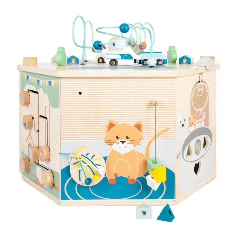 Cube de motricité xxl animaux domestiqu (Small foot company) - Image 2
