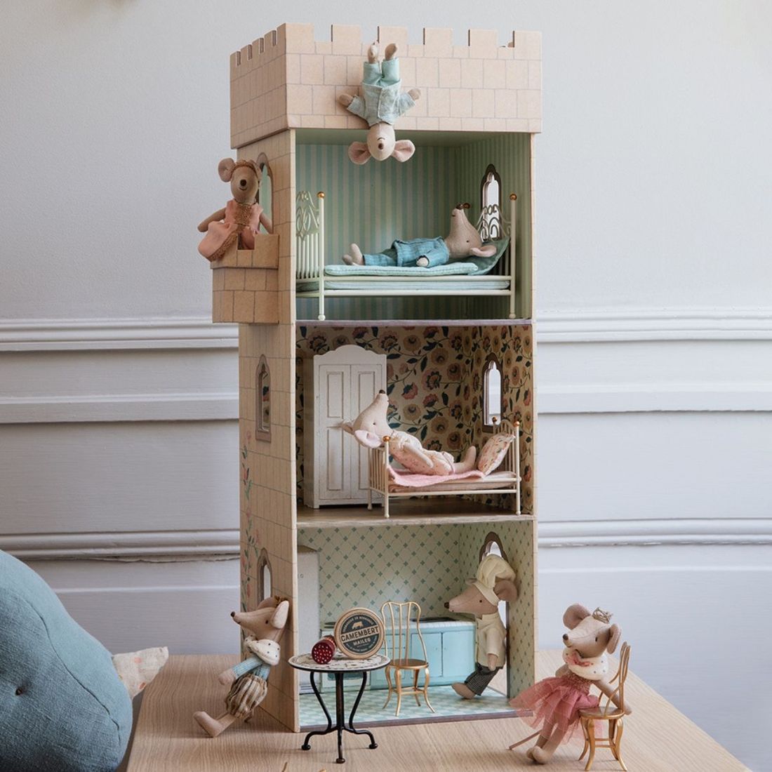 Grand frère Souris bleue dans sa boîte assortie (Maileg) - Image 3
