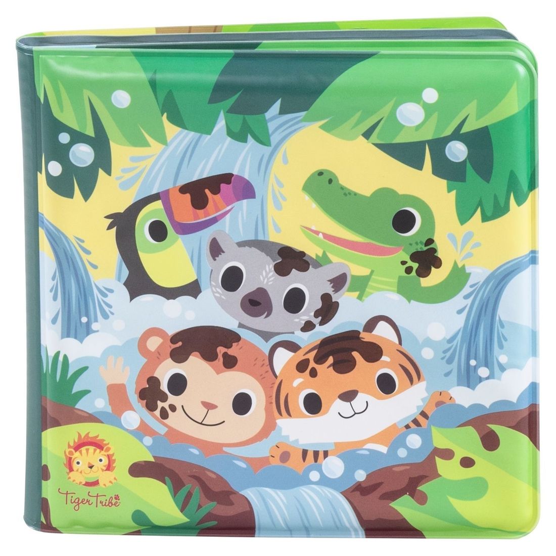 Livre de bain jungle (Tiger Tribe) - Couverture