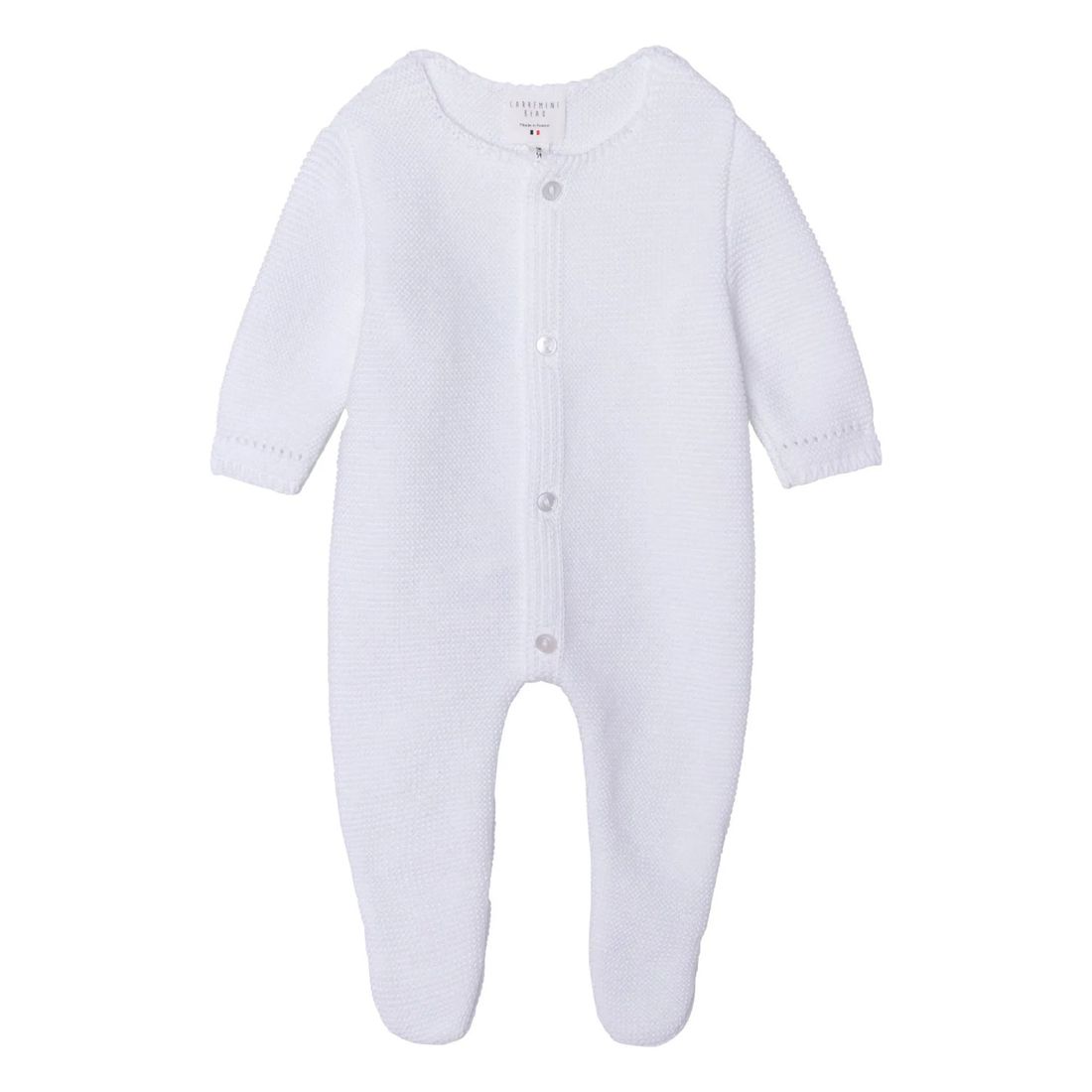 Carrement Beau - Combinaison à Pieds Tricot Coton Bio (Carrement Beau) - Couverture