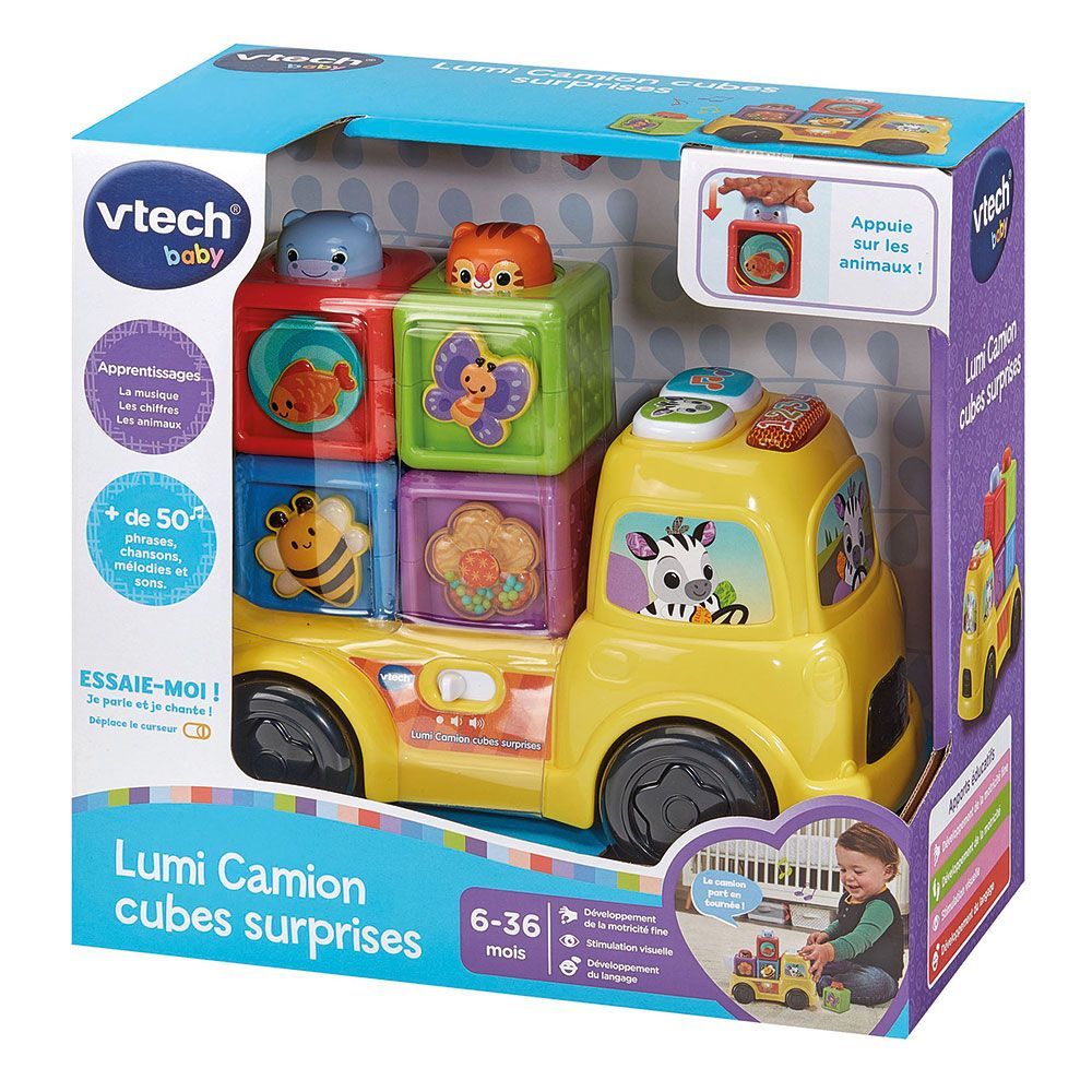 Jouet Camion Lumi cubes surprises (Vtech Baby) - Image 2