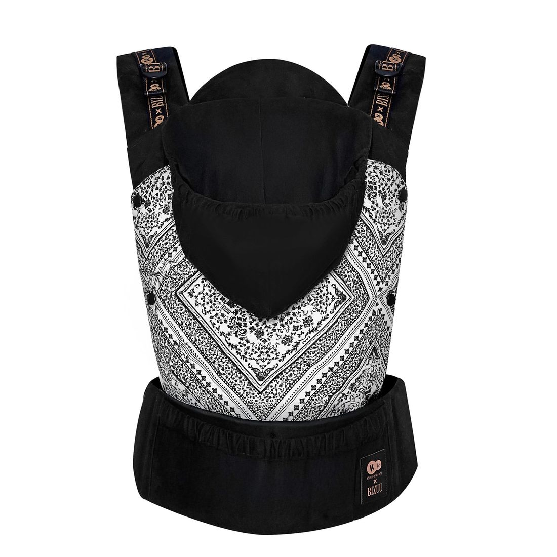Porte-bébé ergonomique HUGGY Lunar Black BIZUU (Kinderkraft) - Image 6