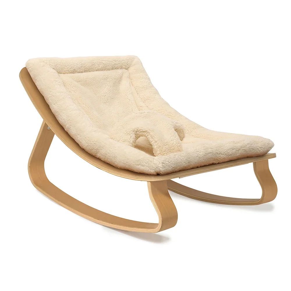 Transat pour bébé LEVO en bois naturel (Charlie Crane) - Image 2