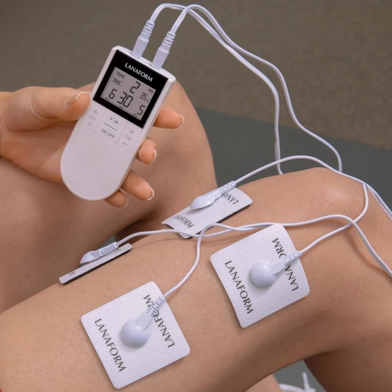 Appareil de stimulation musculaire et traitement de la douleur EMS & TENS (Lanaform) - Couverture