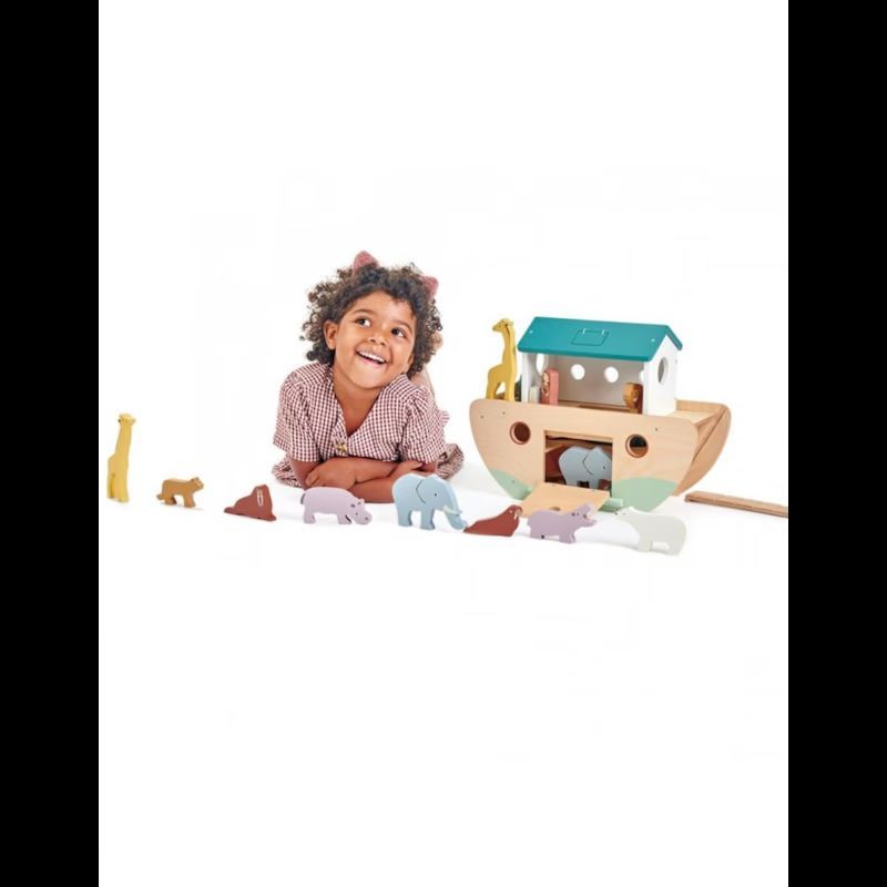 L'arche de noé en bois d'hévéa (Tender Leaf Toys) - Image 1