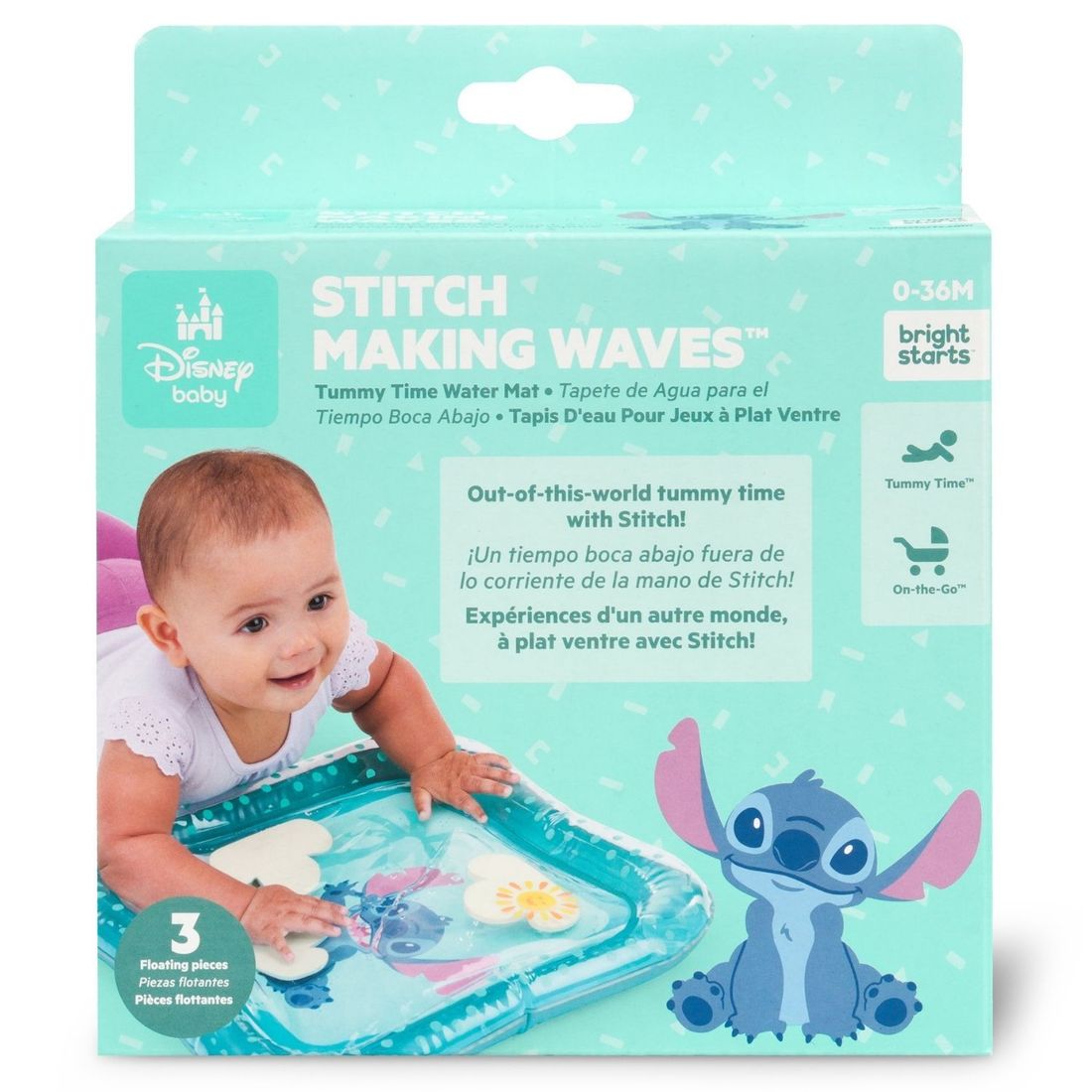 Tapis d'éveil et matelas à eau Stitch (Kids2) - Image 6