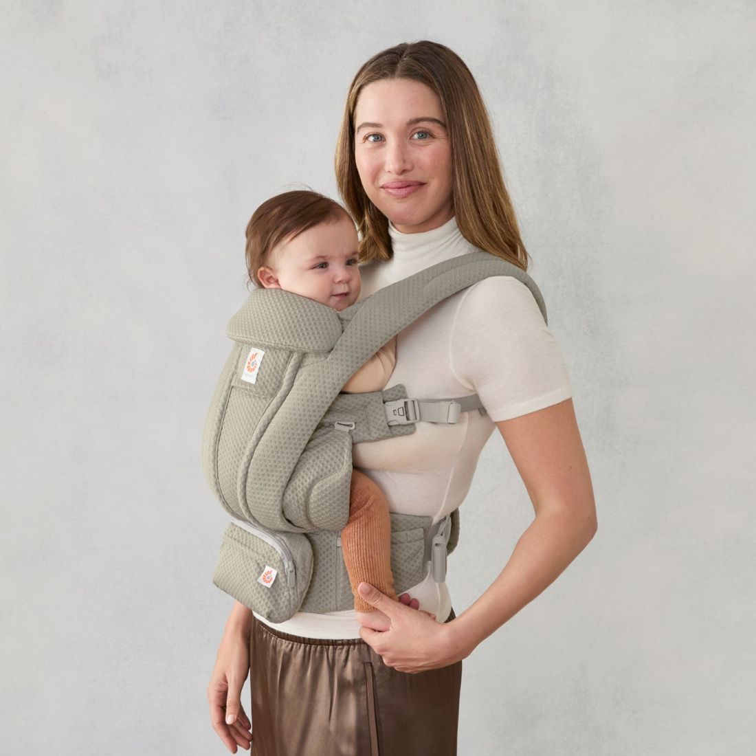 Porte-bébé Omni Deluxe Mesh Soft Olive (Ergobaby) - Image 3
