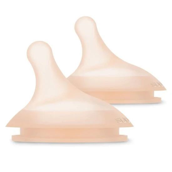 Lot de 2 Tétines anti-colique ZERØ.ZERØ (Suavinex) - Image 1