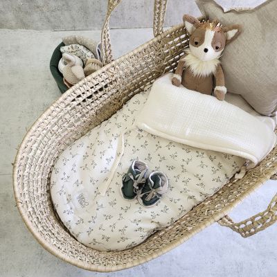 Nid d'ange passe sangle Comfort Nest Olive Bloom (Babyshower) - Image 3
