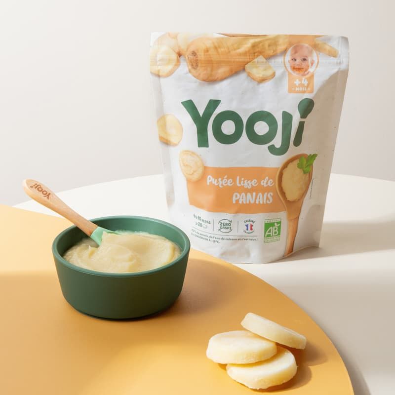 Purée lisse de Panais bio (Yooji) - Image 1