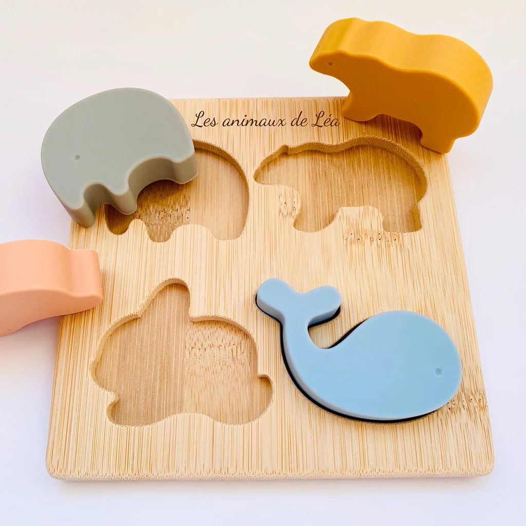 Malone le Puzzle en Silicone (Les Petits Citrons) - Image 1