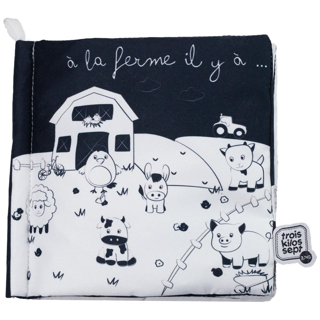 Livre d'éveil en tissu A la Ferme (Trois Kilos Sept) - Image 5