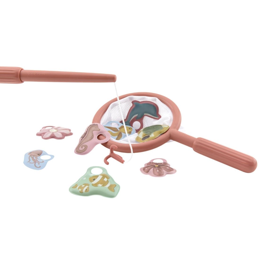 Jeu de bain pêche à la ligne Rose (Little Dutch) - Image 1