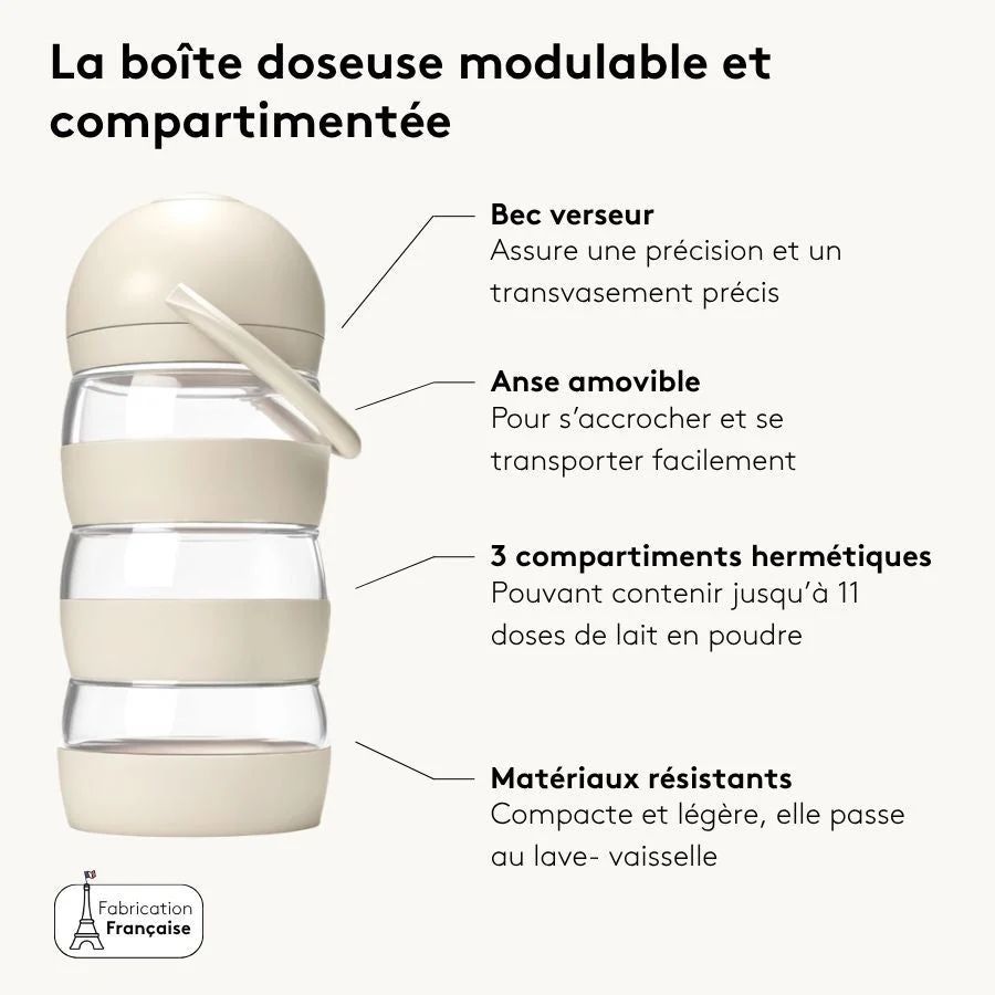 Boîte doseuse lait "So Mimi" | Blue Sky (Elhée) - Image 3