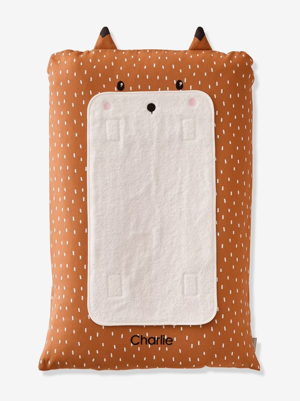 Housse matelas à langer Renard marron (Vertbaudet) - Couverture