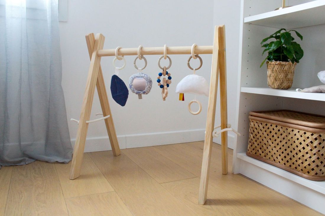Arche Montessori en bois + 4 suspensions (Mervei) - Image 3