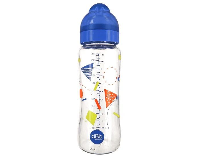 Biberon Verre Large Ouverture 330 ml - Tétine Silicone (Dbb Remond) - Couverture
