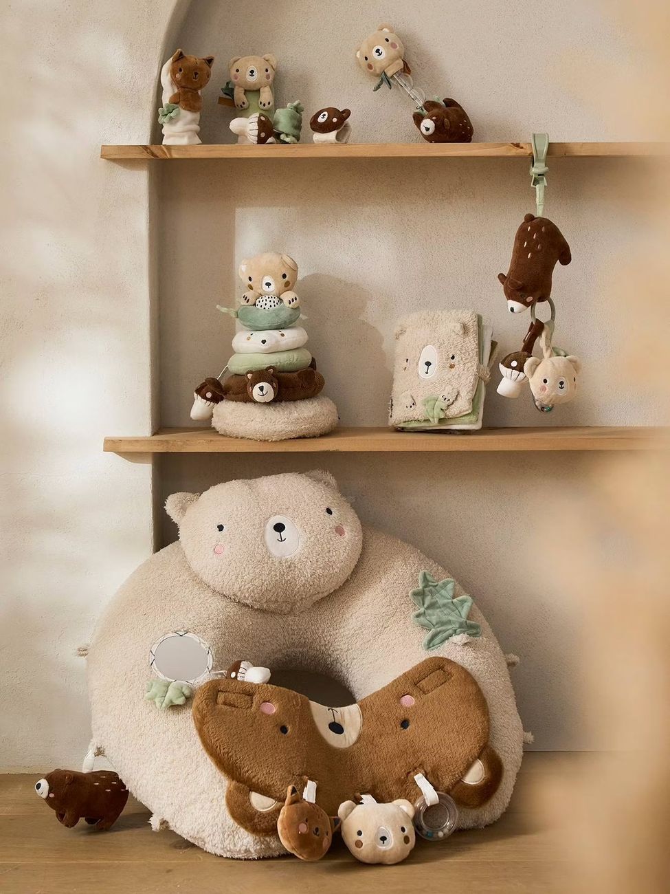 Coussin bébé des découvertes green forest (Vertbaudet) - Image 2