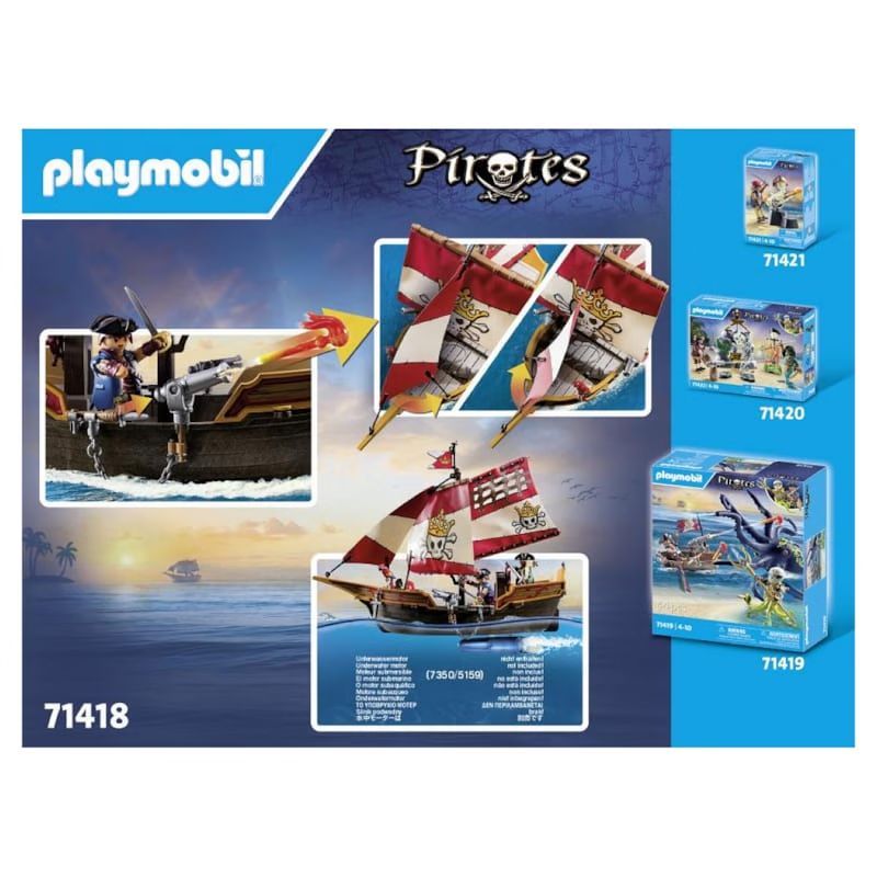 Chaloupe des pirates (Playmobil) - Image 1