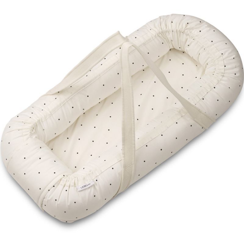 Réducteur de lit Gro Classic dot Creme de la creme (Liewood) - Image 1