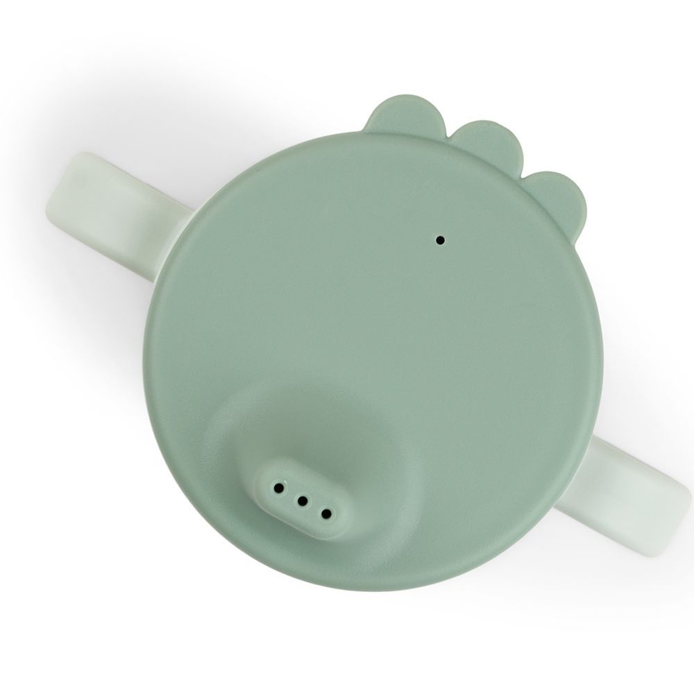 Tasse d'apprentissage Happy dots Vert (Done by deer) - Image 6