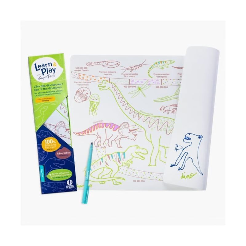 Ere des dinosaures a colorier (Super Petit) - Image 1
