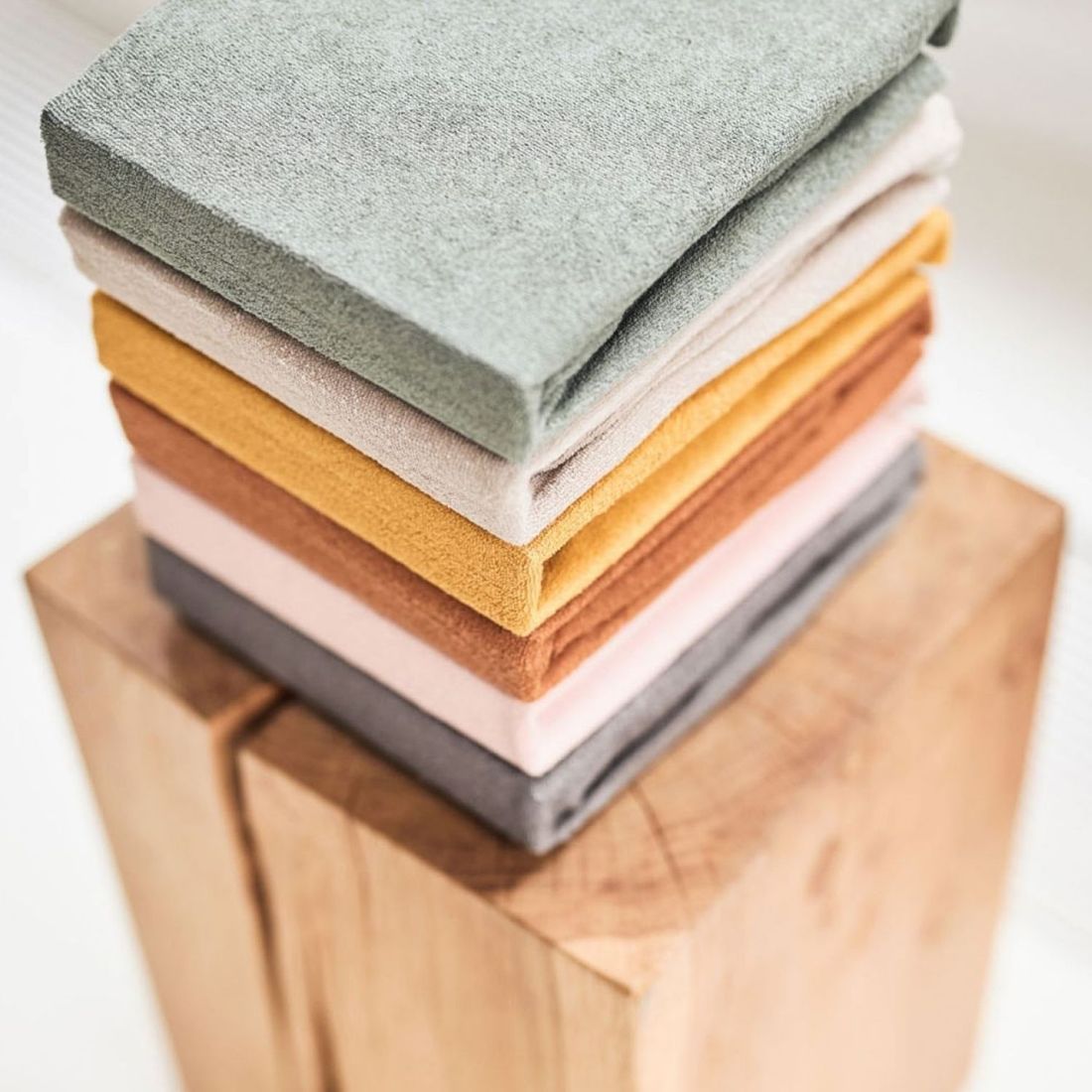 Housse de matelas à langer en éponge Nougat (50 x 70 cm) (Jollein) - Image 1