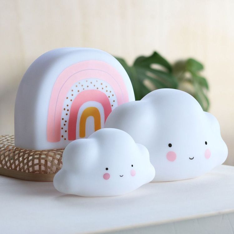 Veilleuse nuage blanc (24,5 cm) (A Little Lovely Company) - Image 3