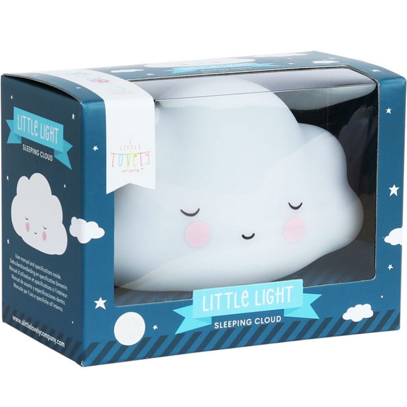 Petite veilleuse nuage blanc endormi (16 cm) (A Little Lovely Company) - Image 8