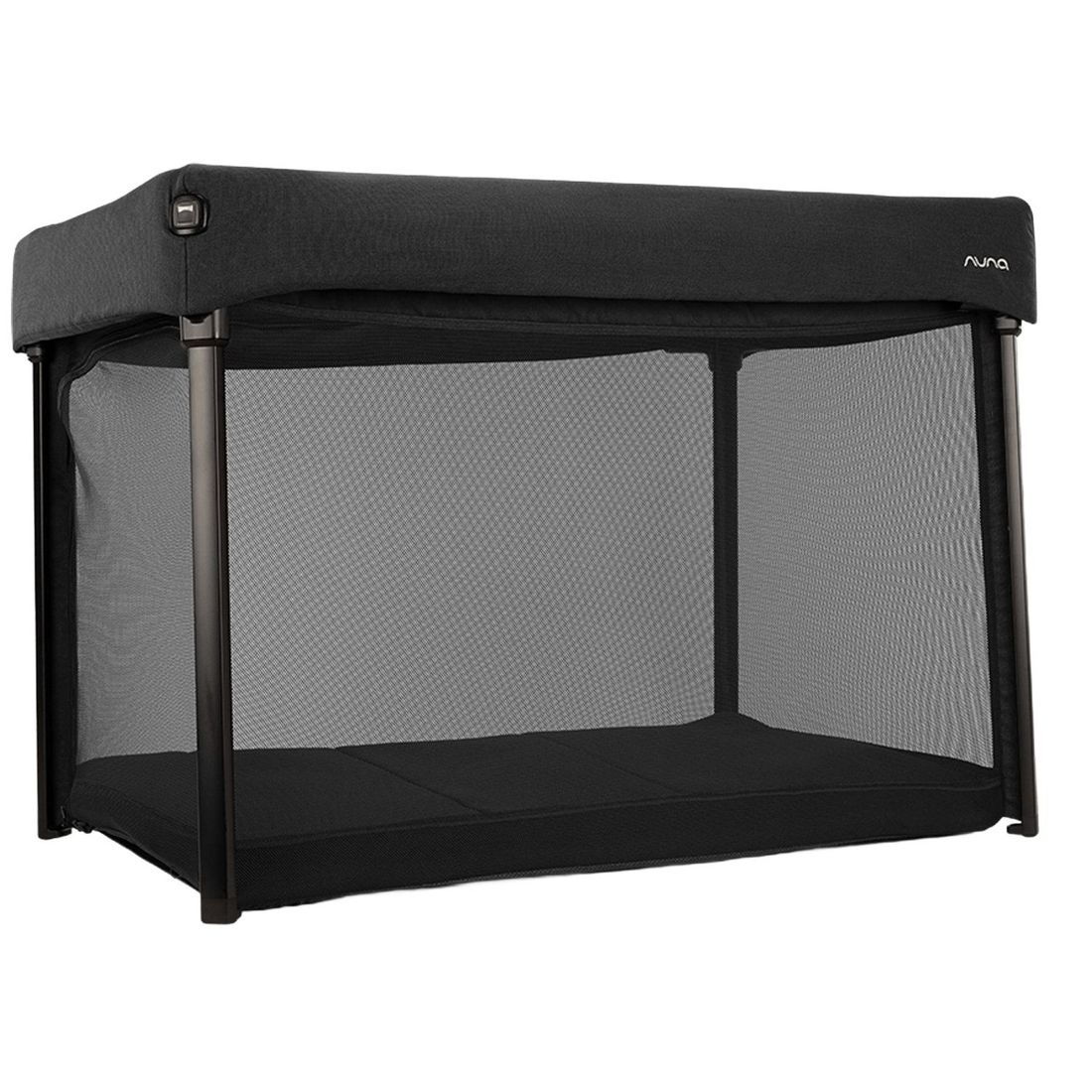 Lit parapluie PAAL avec drap en coton bio et moustiquaire Caviar (NUNA) - Image 10