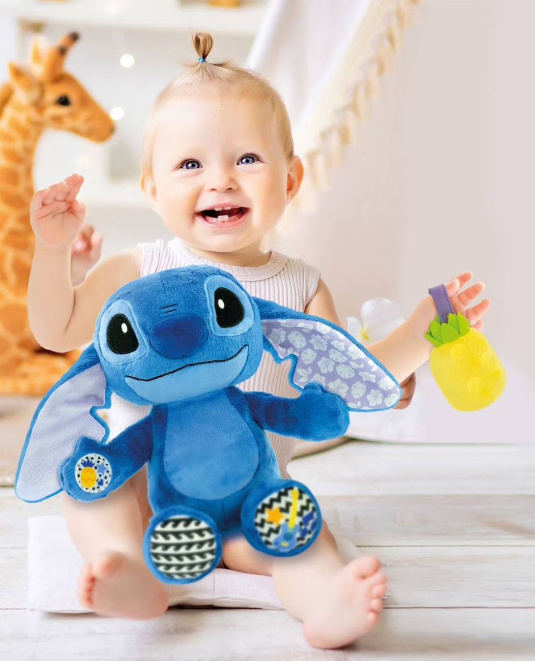 Peluche Musicale Stitch Bleu (Clementoni) - Image 2