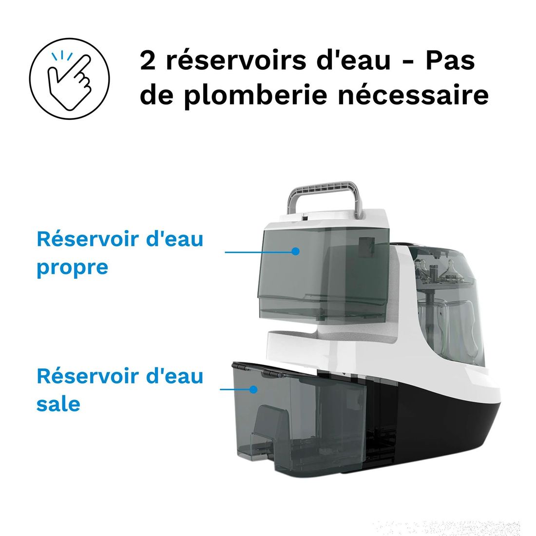 Bottle Washer Pro - Lave, stérilise et sèche automatiquement (Baby Brezza) - Image 4