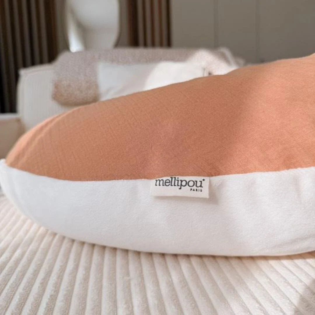 Coussin d'allaitement en kapok - Noisette (Mellipou) - Image 6