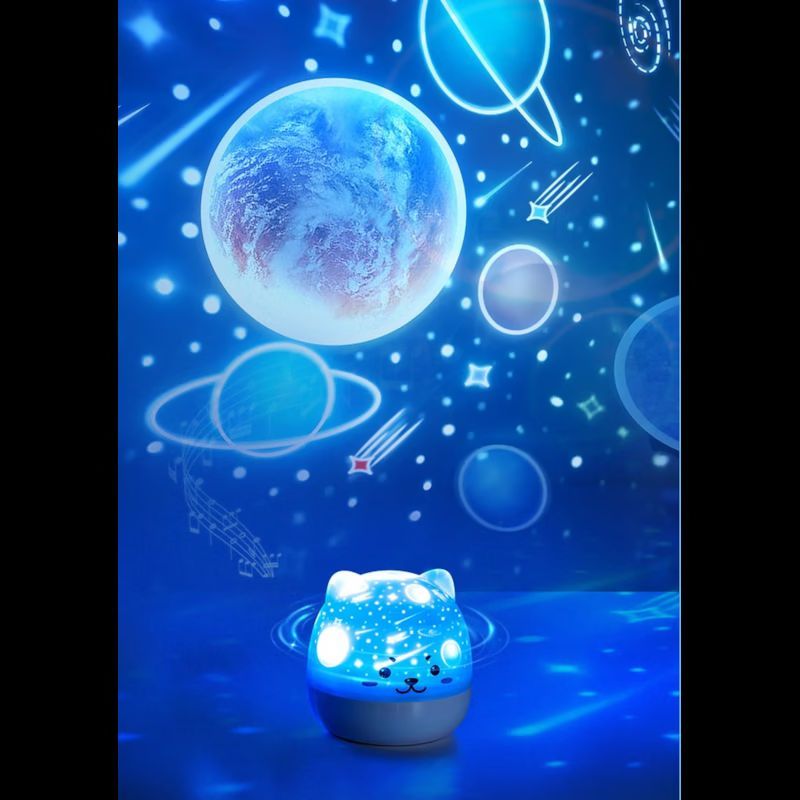 Lampe veilleuse mon projecteur d'étoiles (Natura-Zen) - Image 1