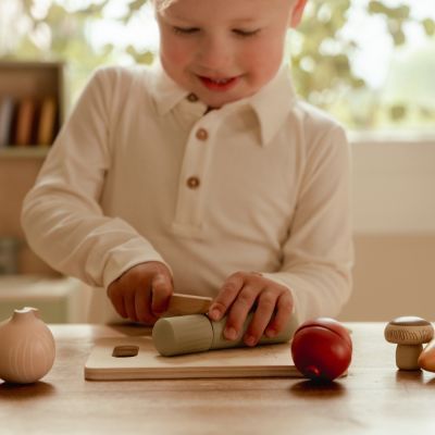 Légumes à découper en bois FSC (Little Dutch) - Image 2