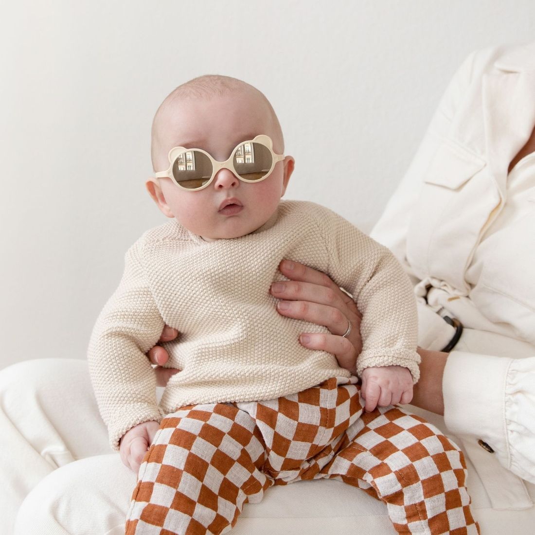 Lunettes de soleil Ourson Crème (0-12 mois) (KI ET LA) - Image 4