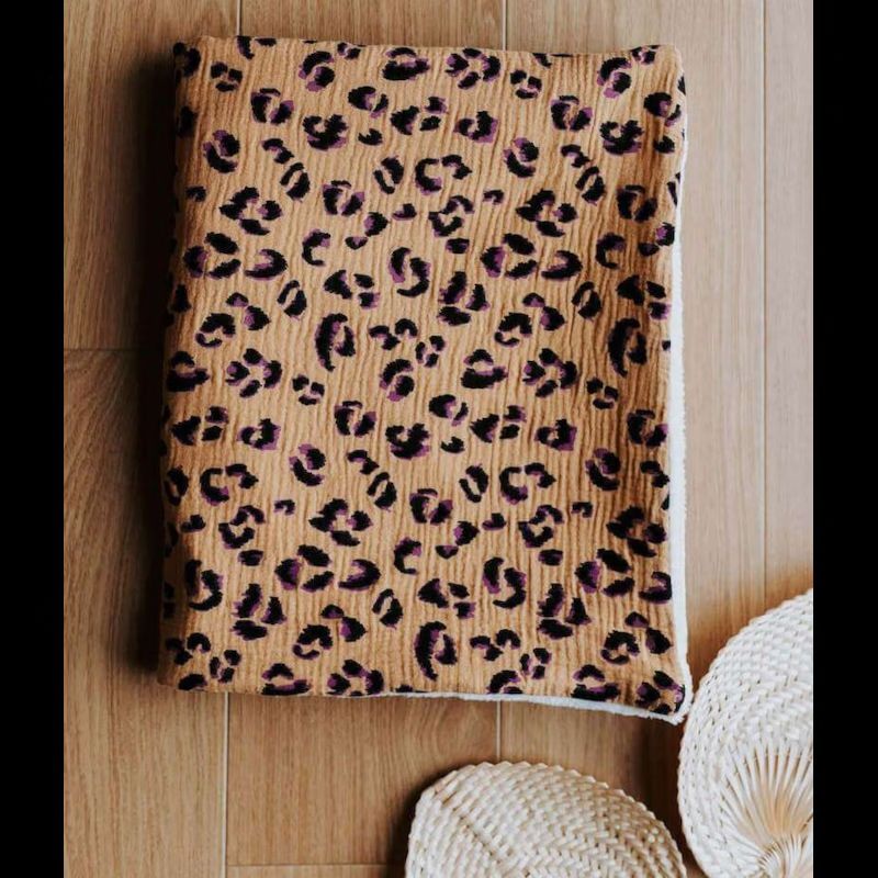 Couverture léopard (Manufacture des bébés français) - Image 2