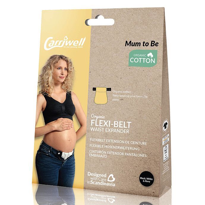 Lot de 3 Extensions de Ceinture Flexibelt - Noir, Bleu Marine et Blanc (Carriwell) - Image 7