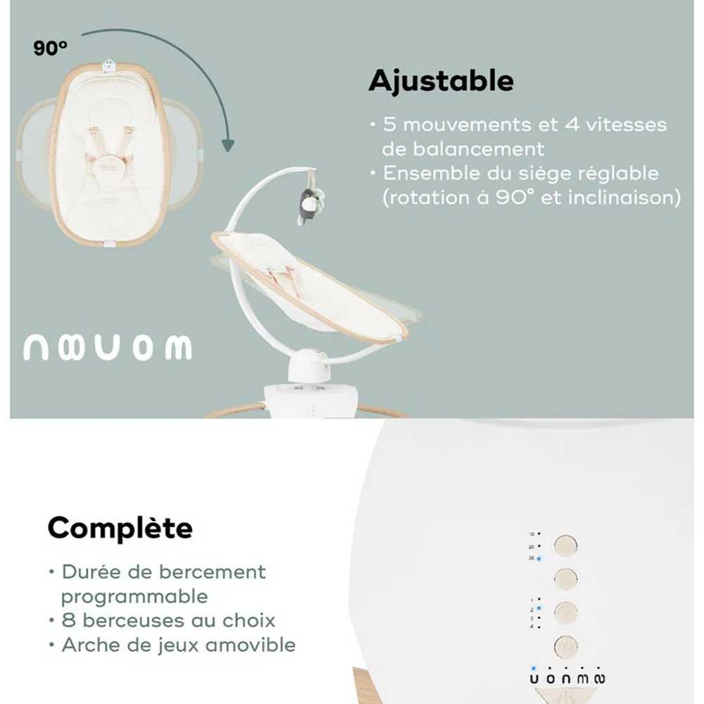 Balancelle Électrique Swoon Hoop (Babymoov) - Image 3