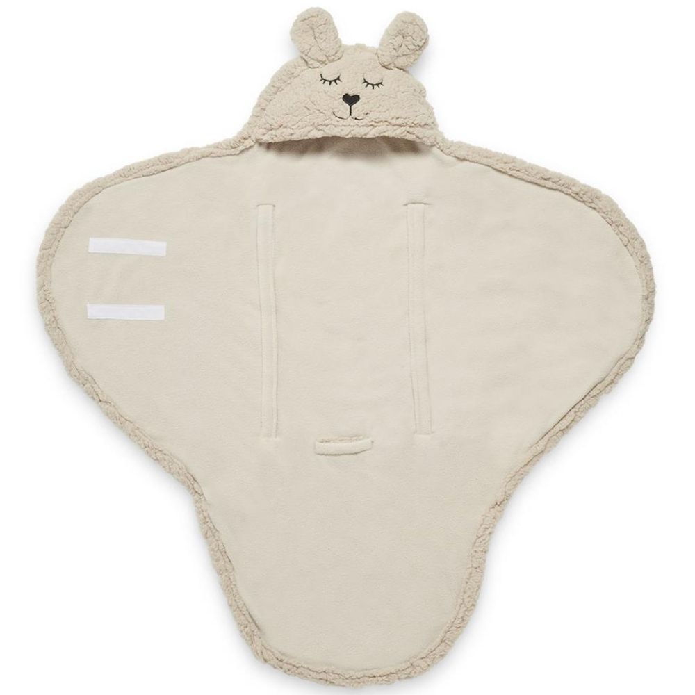 Couverture nomade Bunny nougat (100 x 105 cm) (Jollein) - Image 6