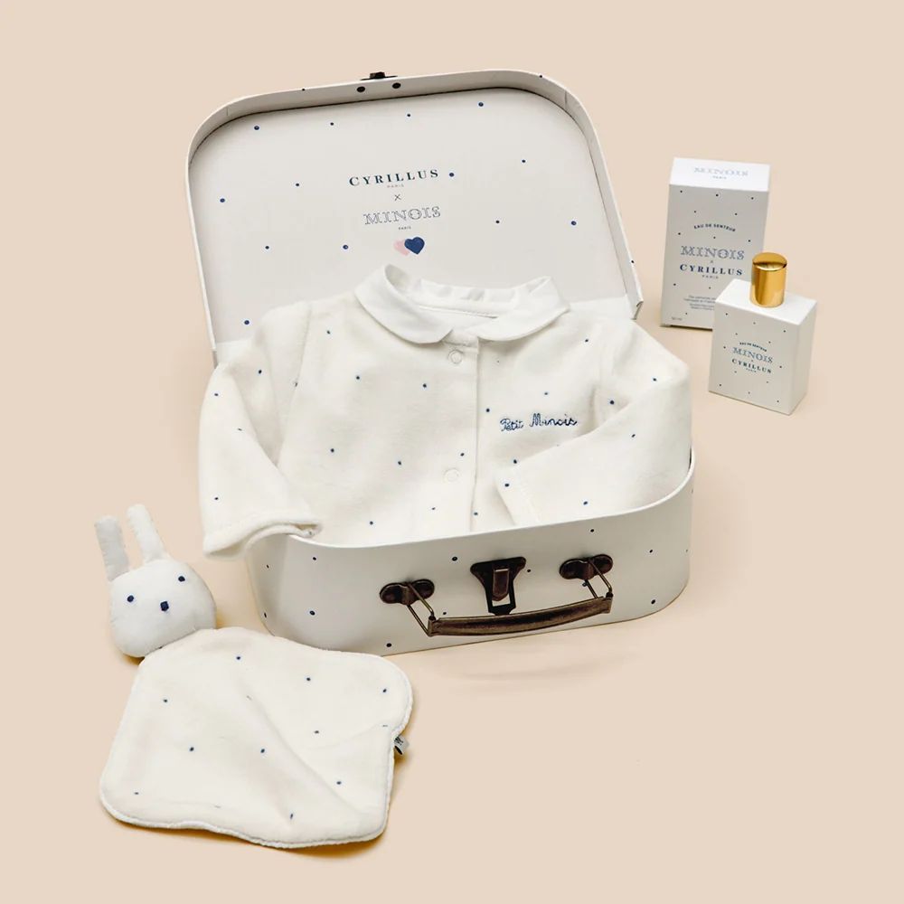 Valisette naissance Minois x Cyrillus (Minois Paris) - Couverture