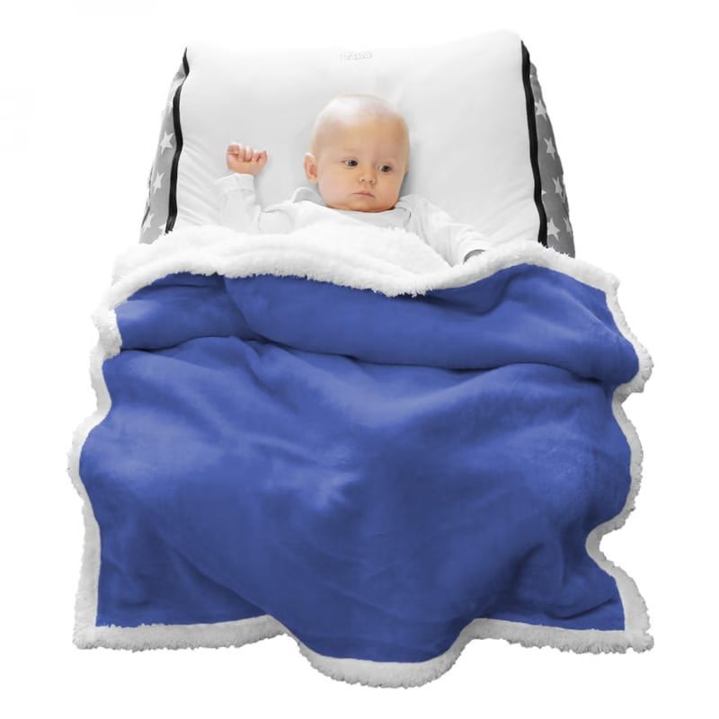 Couverture polaire pour enfant (Monsieur Bébé) - Couverture