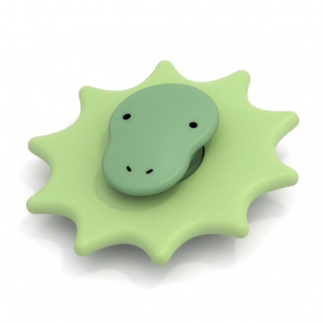 Jouet D'éveil Spinner À Ventouse Dinosaure Vert (Little Lights) - Image 1