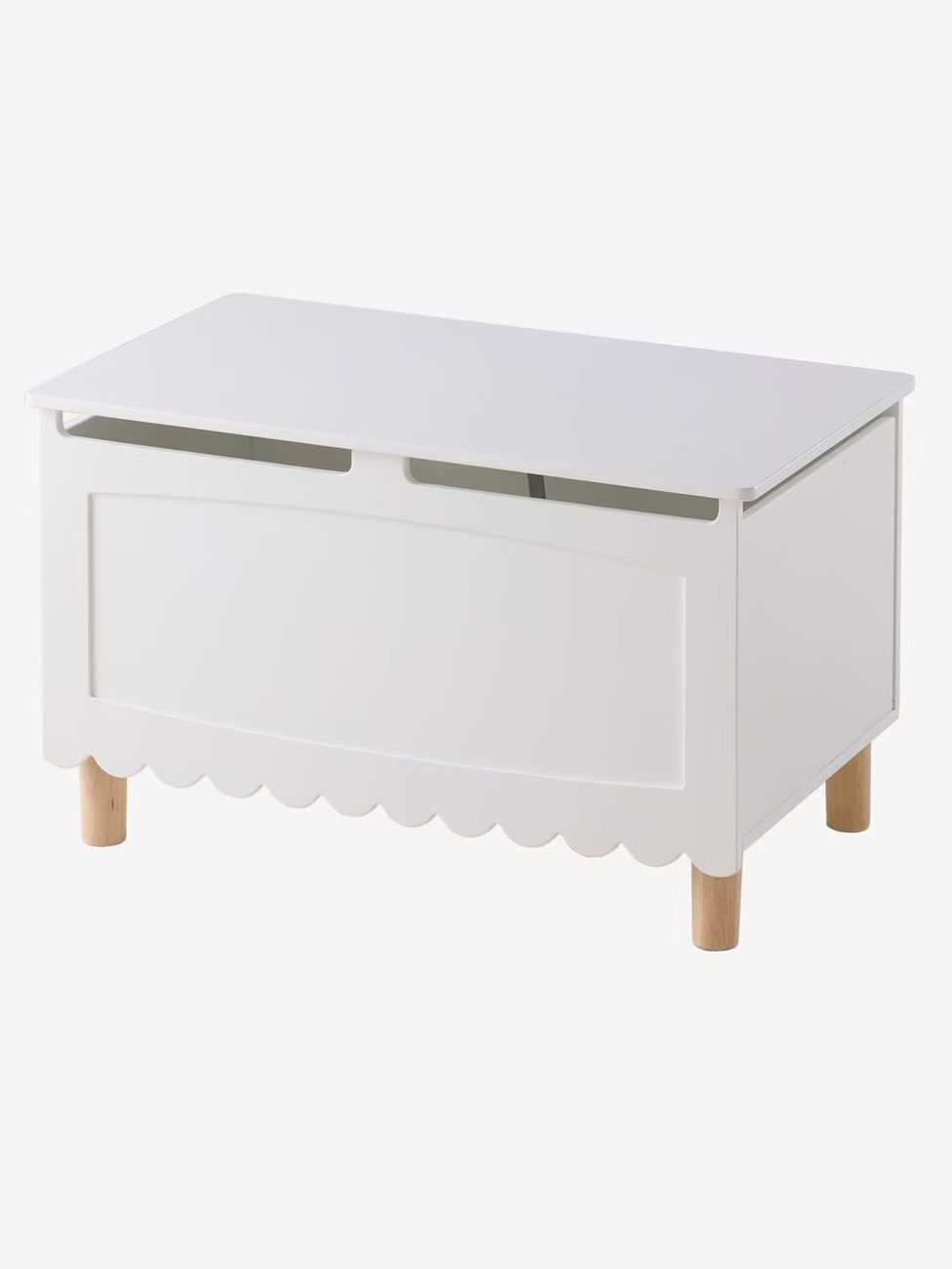 Coffre à jouets LIGNE FESTON blanc (Vertbaudet) - Image 2
