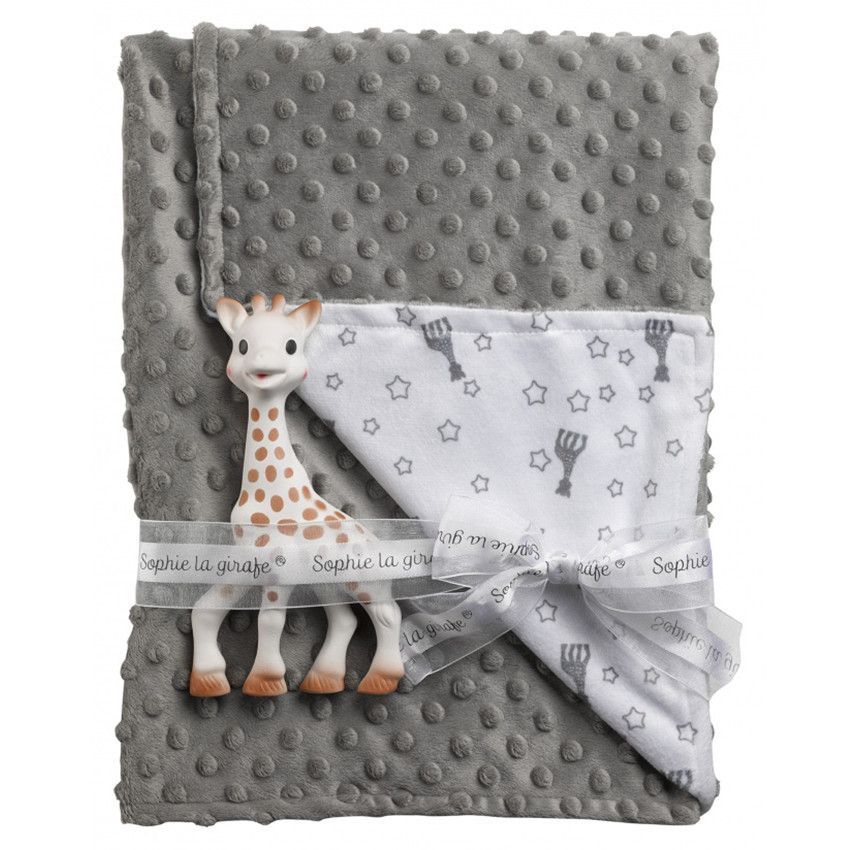 Couverture Sophie'doux + Sophie la girafe - Gris (Sophie la girafe) - Image 1