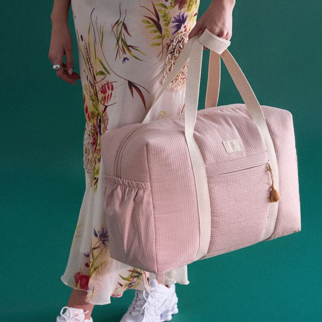 Sac à langer imperméable Opera Mauve Pink (Nobodinoz) - Image 1