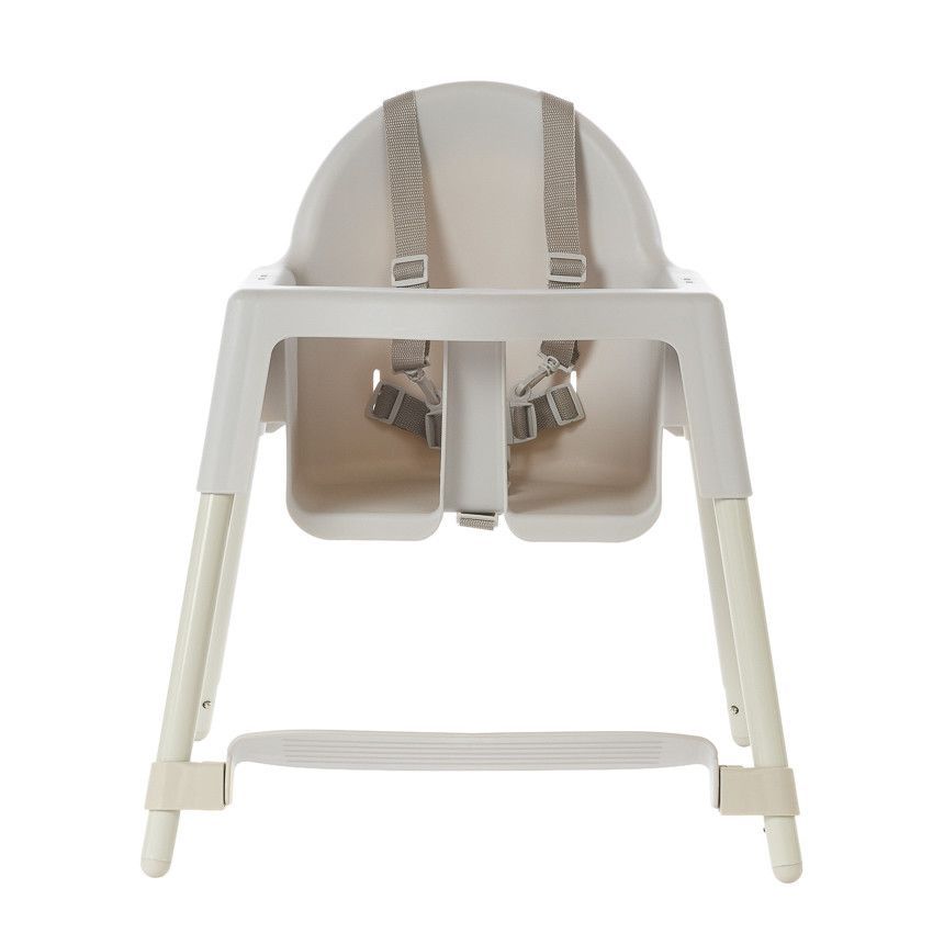 Chaise haute fixe 2 en 1 Capucine 2.0 beige - Ecru (Babycare) - Image 3