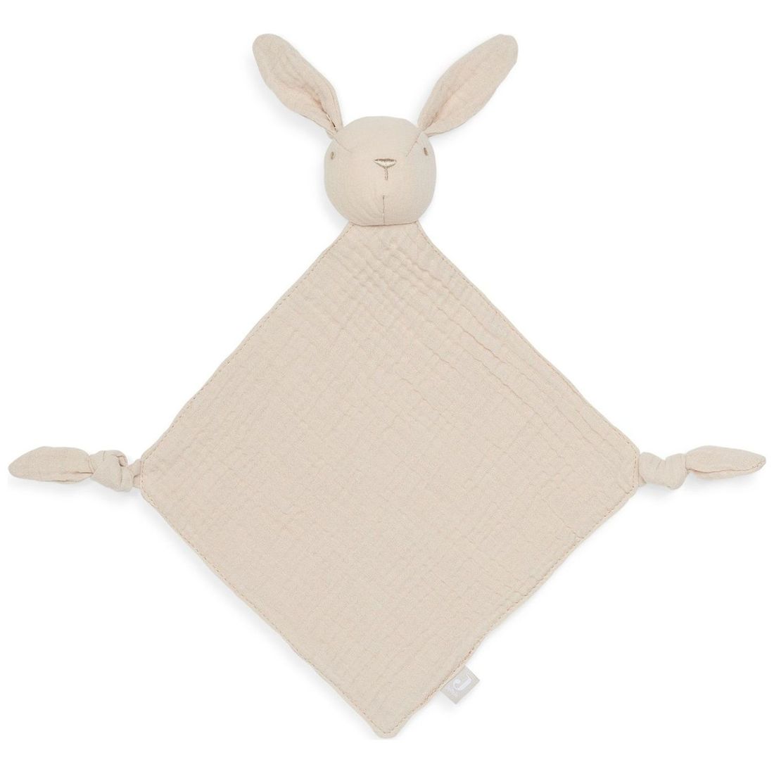Doudou attache sucette Bunny Ears Nougat (Jollein) - Image 1